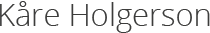 Holgerson.se Logotyp